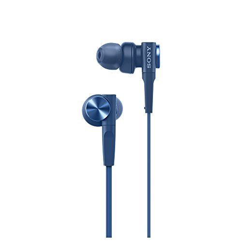 SONY MDR-XB55 Bass Booster In-Ear Headphones Blue NEW from Japan F/S_1