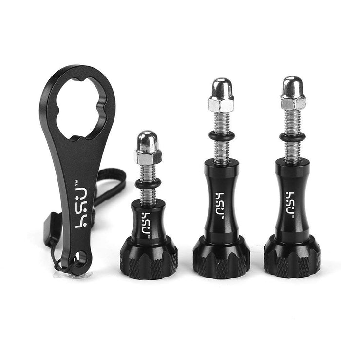HSU aluminum thumb screw set for Wearable Camera GoPro hero12/11/10/9/8/7/6/5_1