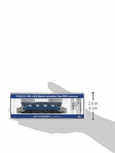 Tomix N Scale J.N.R. Electric Locomotive Type ED62 (Sealed Beam) NEW from Japan_4