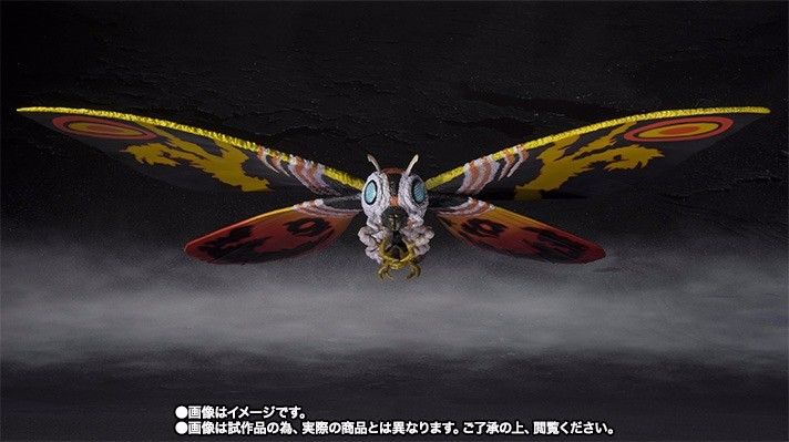 S.H.MonsterArts Godzilla vs MOTHRA Adult & Larva Special Color Figure BANDAI NEW_2