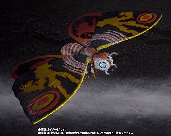 S.H.MonsterArts Godzilla vs MOTHRA Adult & Larva Special Color Figure BANDAI NEW_3