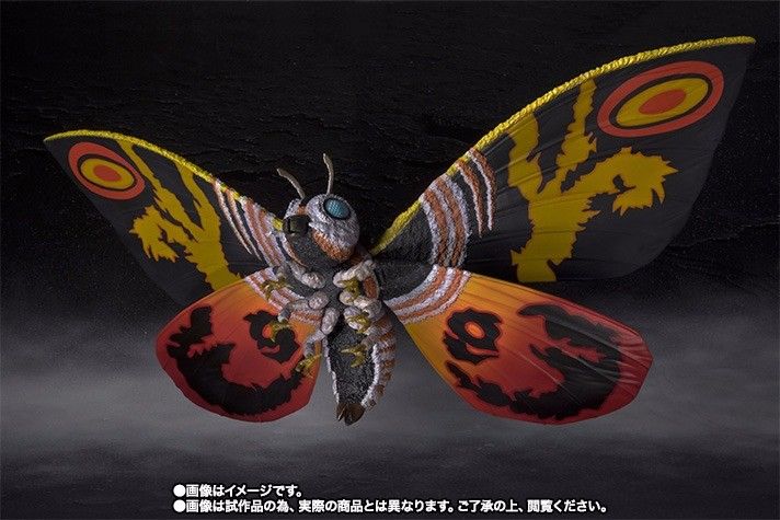 S.H.MonsterArts Godzilla vs MOTHRA Adult & Larva Special Color Figure BANDAI NEW_4