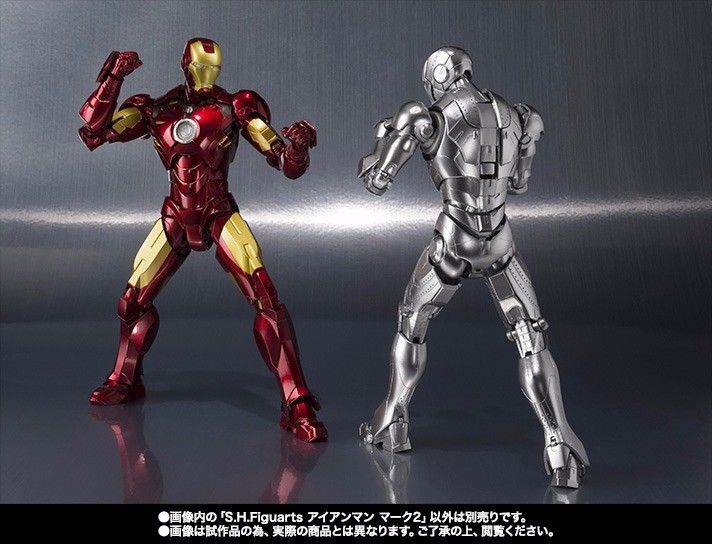 S.H.Figuarts Marvel IRON MAN MARK 2 II Action Figure BANDAI NEW from Japan F/S_5