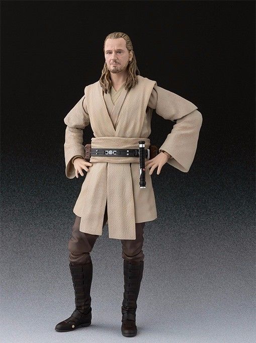 S.H.Figuarts Star Wars Ep1 QUI-GON JINN Action Figure BANDAI NEW from Japan F/S_1