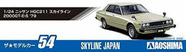 Aoshima 1/24 Nissan HGC211 Skyline 2000GT-E/S '79 Plastic Model Kit NEW_5
