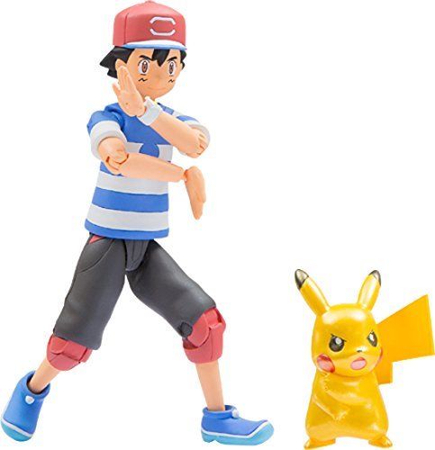 Pokemon Monster Collection Moncolle-EX ASH & PIKACHU (Metallic) TAKARA TOMY_2