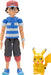 Pokemon Monster Collection Moncolle-EX ASH & PIKACHU (Metallic) TAKARA TOMY_3