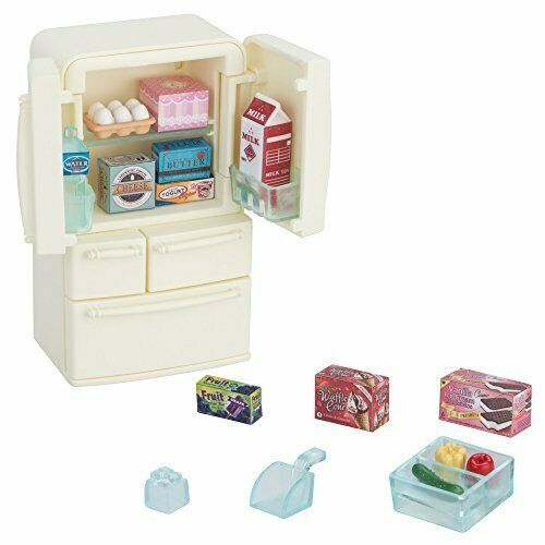 Epoch Sylvanian Families furniture refrigerator set (five-door) NEW from Japan_1