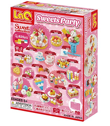 YOSHIRITSU LaQ Sweet Collection Sweets Party Puzzle block MADE IN JAPAN NEW_2