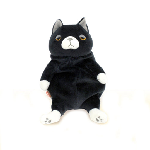 Shinada Global Plush Doll Mochi Neko Cat Kutsushuita S 10x10x17cm ‎MONE-0168K_1