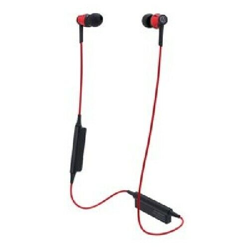 audio-technica ATH-CKR35BT-RD Bluethooth Wireless Earphone Red  NEW from Japan_1