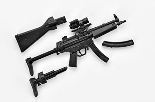 Tomytec 1/12 Little Armory (LA033) MP5A4 Type Plastic Model NEW from Japan_2