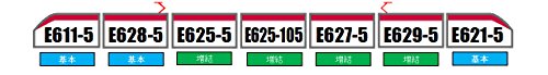 Rokuhan Z Gauge T029-2 E6 Series Shinkansen Komachi 4-car add-on set NEW_3