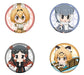 Nendoroid Plus Kemono Friends Badge Set Savanna & Jungle Area Good Smile Company_1