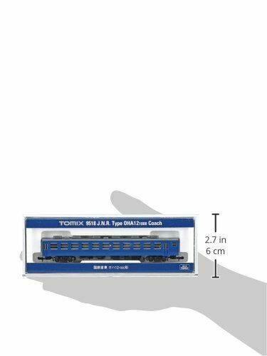Tomix N Scale J.N.R. Type OHA12-1000 Coach NEW from Japan_3