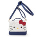Sanrio Hello Kitty Mini Face Pochette 19x6x15cm Strap: 67-128cm PU 130745 NEW_1