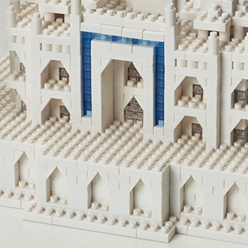 Nanoblock Taj Mahal Deluxe Building Set NB-032 RARE Kawada 2210pieces NEW_4