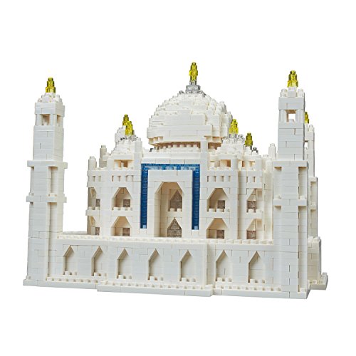 Nanoblock Taj Mahal Deluxe Building Set NB-032 RARE Kawada 2210pieces NEW_6