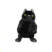 Shinada Global Mochi Neko Cat Plush Doll Black S size MONE-0168B H17cm NEW_1