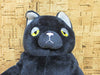 Shinada Global Mochi Neko Cat Plush Doll Black S size MONE-0168B H17cm NEW_2