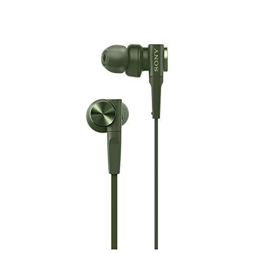 SONY MDR-XB55 Bass Booster In-Ear Headphones Green NEW from Japan F/S_1