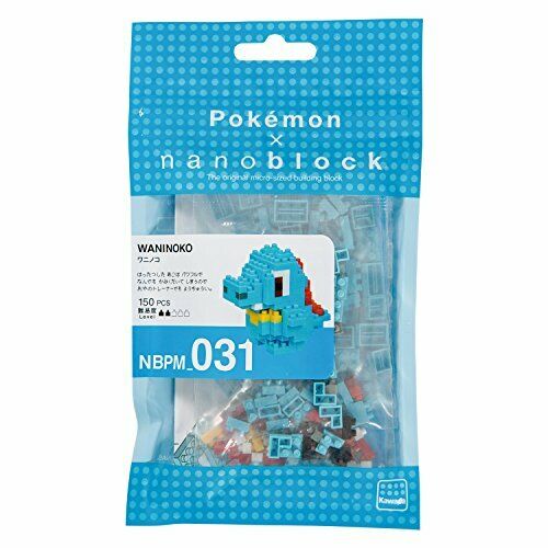 nanoblock Pokemon Totodile NBPM031 NEW from Japan_2