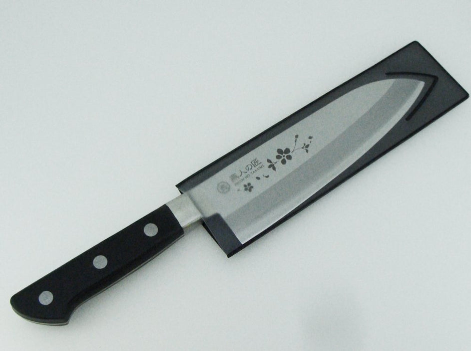 Yokoyama ENJIN NO TAKUMI OUGIN Santoku Knife 165mm Made in Japan ETO-800 NEW_4