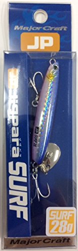 Major Craft Lure Metal Jig Jig Para Surf 28g #04 Blue Pink JPSURF for Surf Game_2