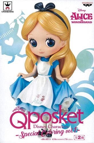 Q posket Disney Characters Special Coloring vol.1 Alice Figure NEW from Japan_1