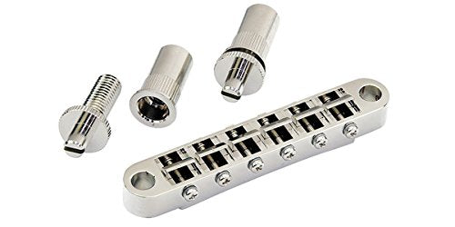 GOTOH Guitar bridge GE103B-T N Color Nikkel nashville type phi6.5mm Silver NEW_1