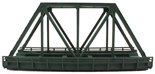 Rokuhan Zgauge R089 Single track truss iron bridge Short Green (Bridge Only) NEW_2