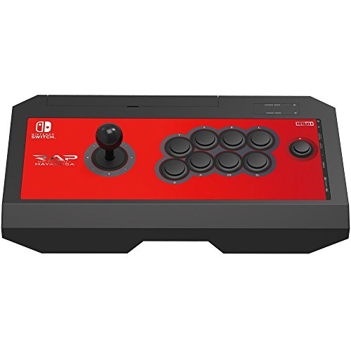 NSW-006 Real Arcade Pro.V HAYABUSA Nintendo Switch HORI Red Controller NEW_1