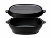 Snow Peak Micro Oval Cast Iron CS-503 Black "Colo Dutch" NEW from Japan_2