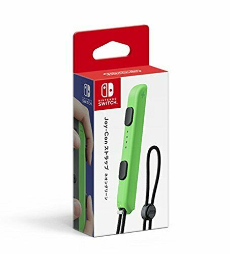 Nintendo Joy-Con strap neon green HAC-A-JATMA NEW from Japan_1