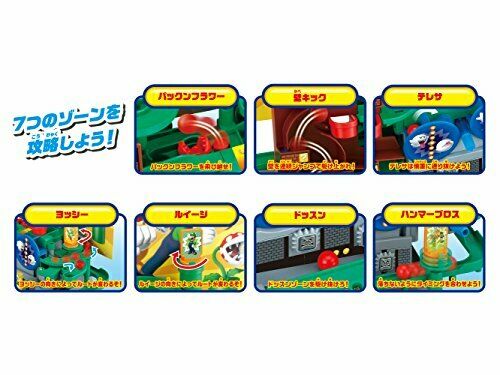 Epoch Nintendo Super Mario Bros. King Bowser's Castle Adventure Table Game NEW_4