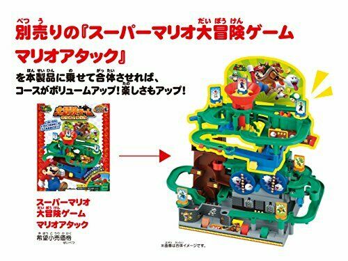 Epoch Nintendo Super Mario Bros. King Bowser's Castle Adventure Table Game NEW_7
