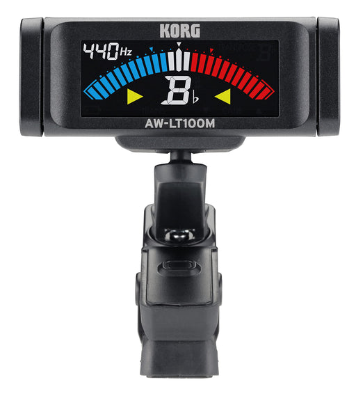 KORG AW-LT100M Black Clip-On Tuner 100 hours continuous drive Compact size NEW_1