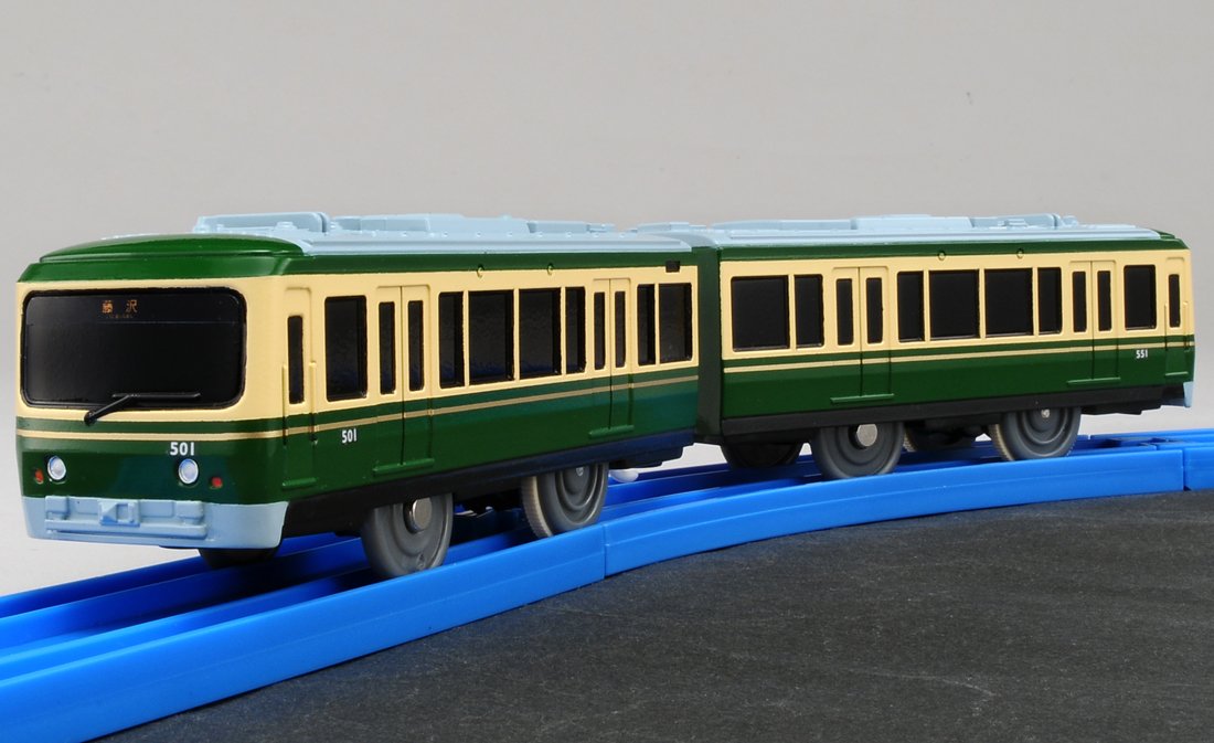Takara Tomy Plarail S-47 Sound Enoden 500 type 2-car train, can be decoupled NEW_2