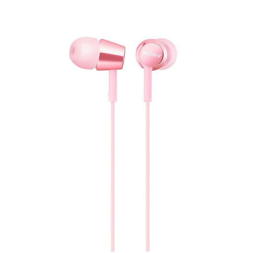 SONY MDR-EX155 Closed Dynamic In-Ear Headphones Light Pink NEW from Japan F/S_1