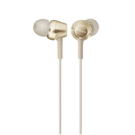 SONY MDR-EX255 Closed Dynamic In-Ear Headphones Gold NEW from Japan F/S_1