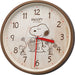 SNOOPY wall clock analogue M 06 rhythm clock 8MGA40-M06 NEW from Japan_1