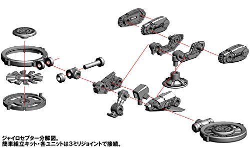 DIACLONE DA-12 POWERED SYSTEM GYROSEPTOR Action Figure TAKARA TOMY NEW_5
