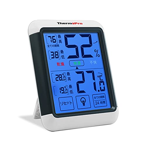 ThermoPro Hygrometer Digital Temperature and Humidity Meter Indoor LCD Large NEW_1