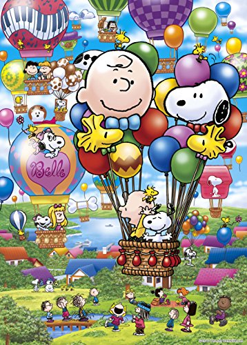 500 piece jigsaw puzzle PEANUTS Snoopy Balloon Flight 06-079s Epoch NEW_1