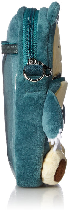 Pokemon Plush Doll Pochette Snorlax RM5228 Polyester Shoulder Bag 125cm Strap_3