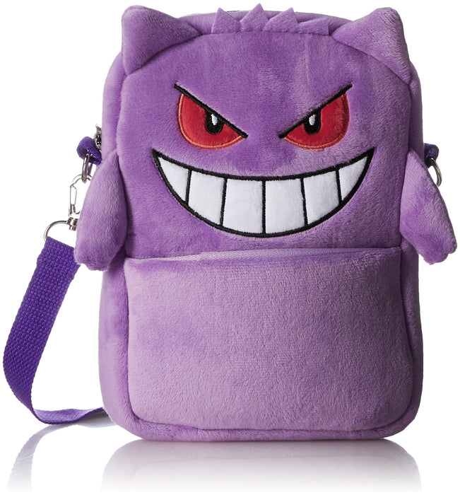 Pokemon Gengar Plush Pochette RM5227 H20xW14.5xD5cm Purple Polyester, PVC NEW_1