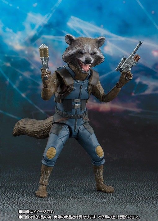 S.H.Figuarts Guardians of the Galaxy Vol.2 ROCKET & BABY GROOT Figure BANDAI NEW_2