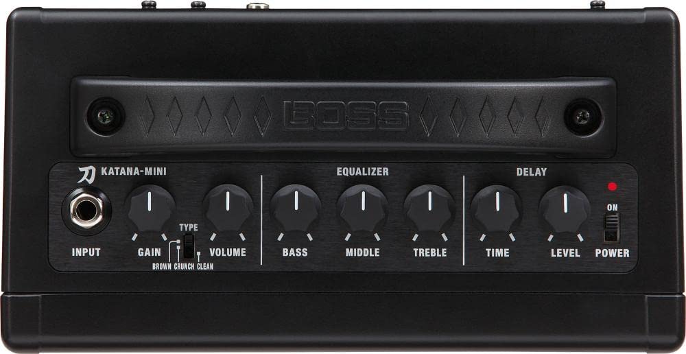 BOSS KATANA-MINI 7-watt Combo Amplifier for Guitar Battery Powered Portable NEW_3