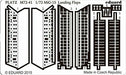 Platz Etching Parts for UTI MiG-15 (for Flap) (for Platz/Eduard) Plastic Model_1