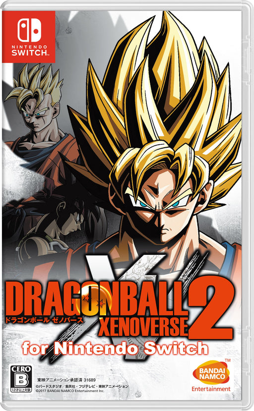Nintendo Switch Software Dragonball Xenoverse XV 2 HAC-P-ABYBA Multiplayable NEW_1